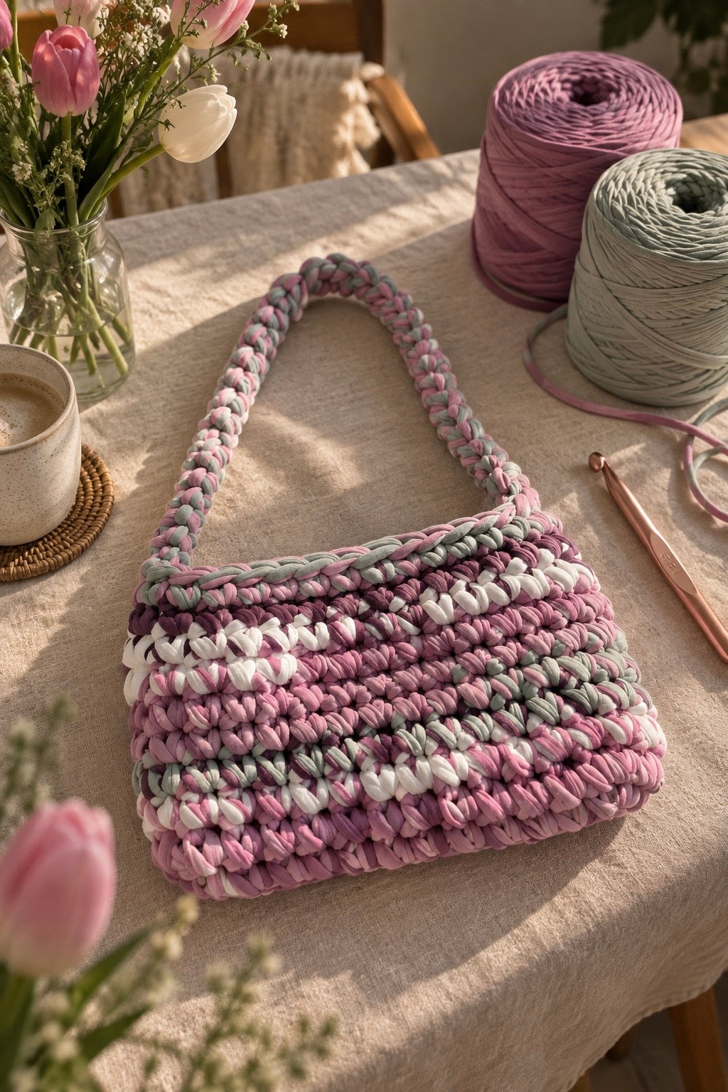 Häkelworkshop 20.11.2026 – Tasche häkeln lernen für Anfängerinnen
