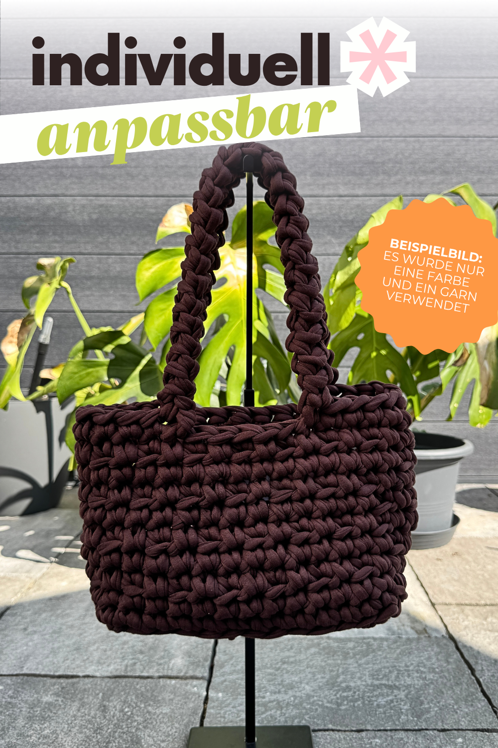 Häkelanleitung Tasche NOVA – PDF Download inkl. Videos
