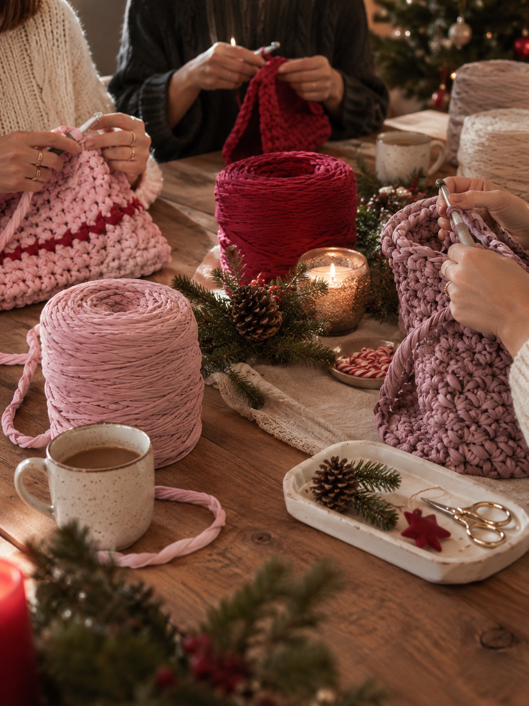 Häkelworkshop Weihnachtsedition Dezember 2026 – bald buchbar